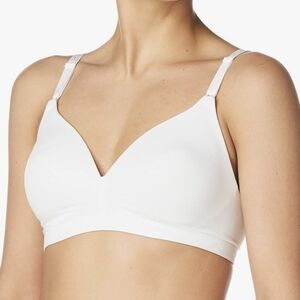 NEW Warner's White Wireless Comfort Bra